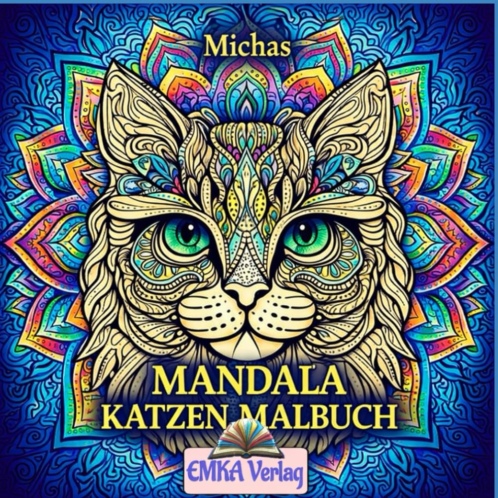 Michas Mandala Katzen Malbuch (Michas Malbücher)