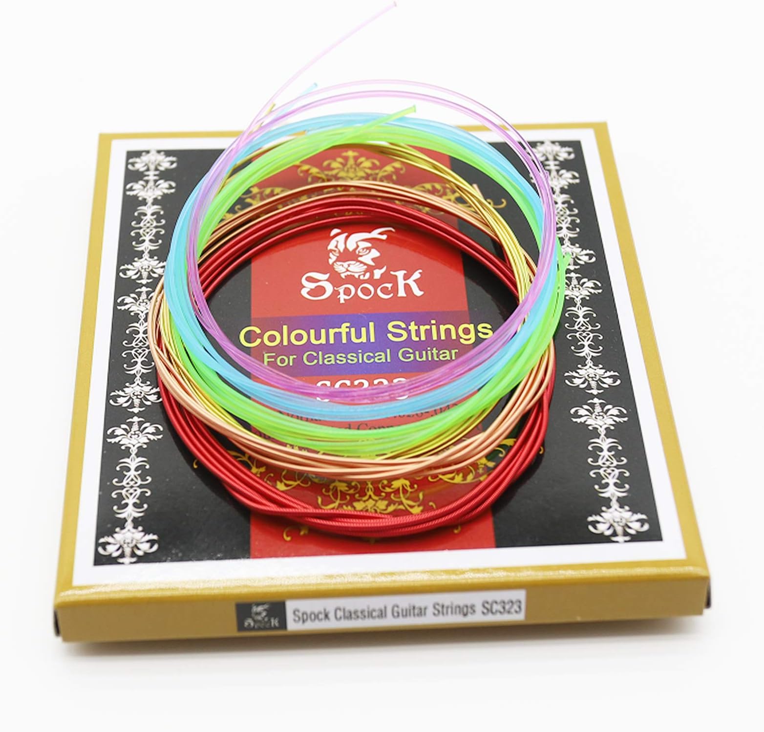 Jiayouy 6Pcs Classical Guitar Strings Light Nylon Strings