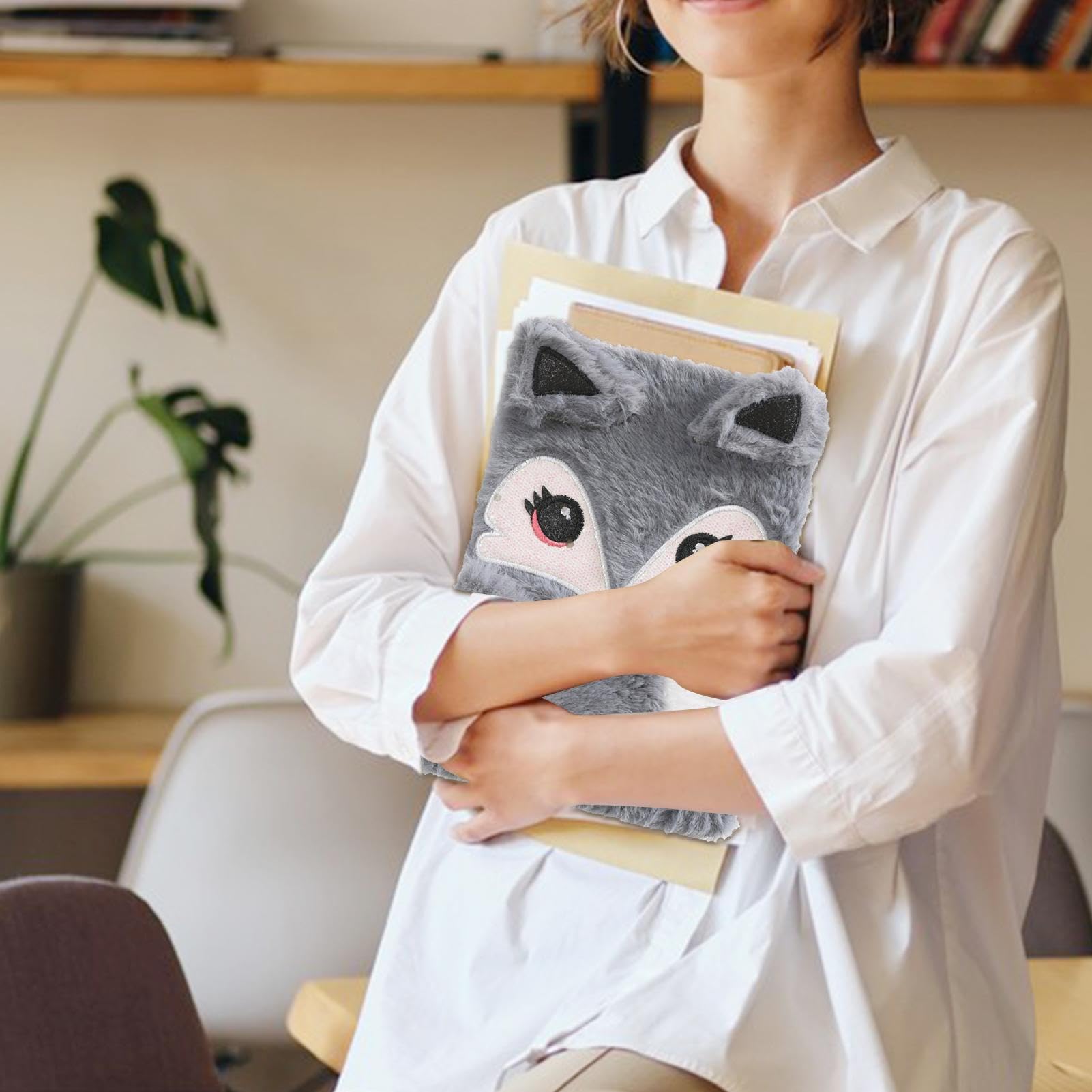 Amazon.co.jp: 女の子向けふわふわノート | ふわふわかわいいウサギの
