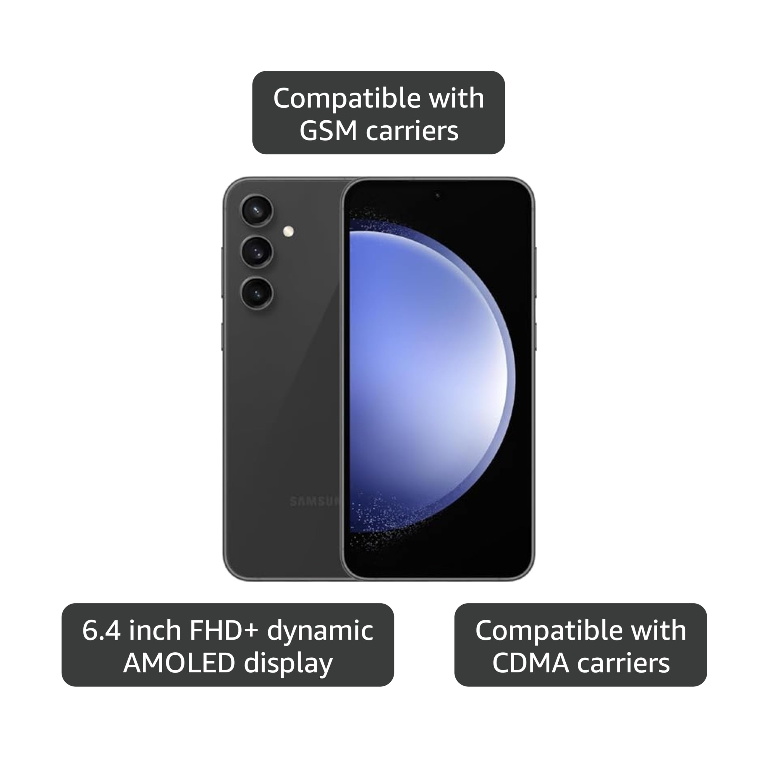 Amazon.com: SAMSUNG Galaxy S23 FE 5G (128GB, 8GB) 6.4