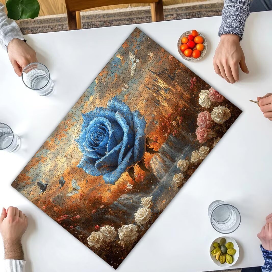 Puzzle Rosa, Puzzle 2000 Pezzi Adulti per Decor, Regalo Donna/Uomo -8724