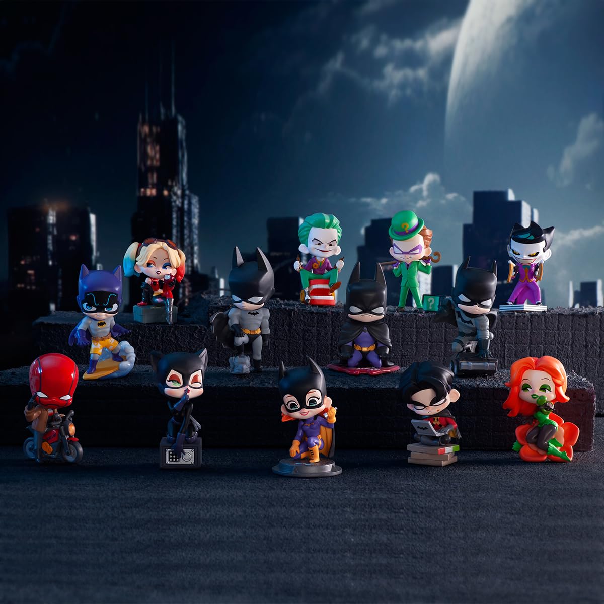 Amazon.co.jp: POPMART DC GOTHAM CITY シリーズ【ピース】 ポップ 