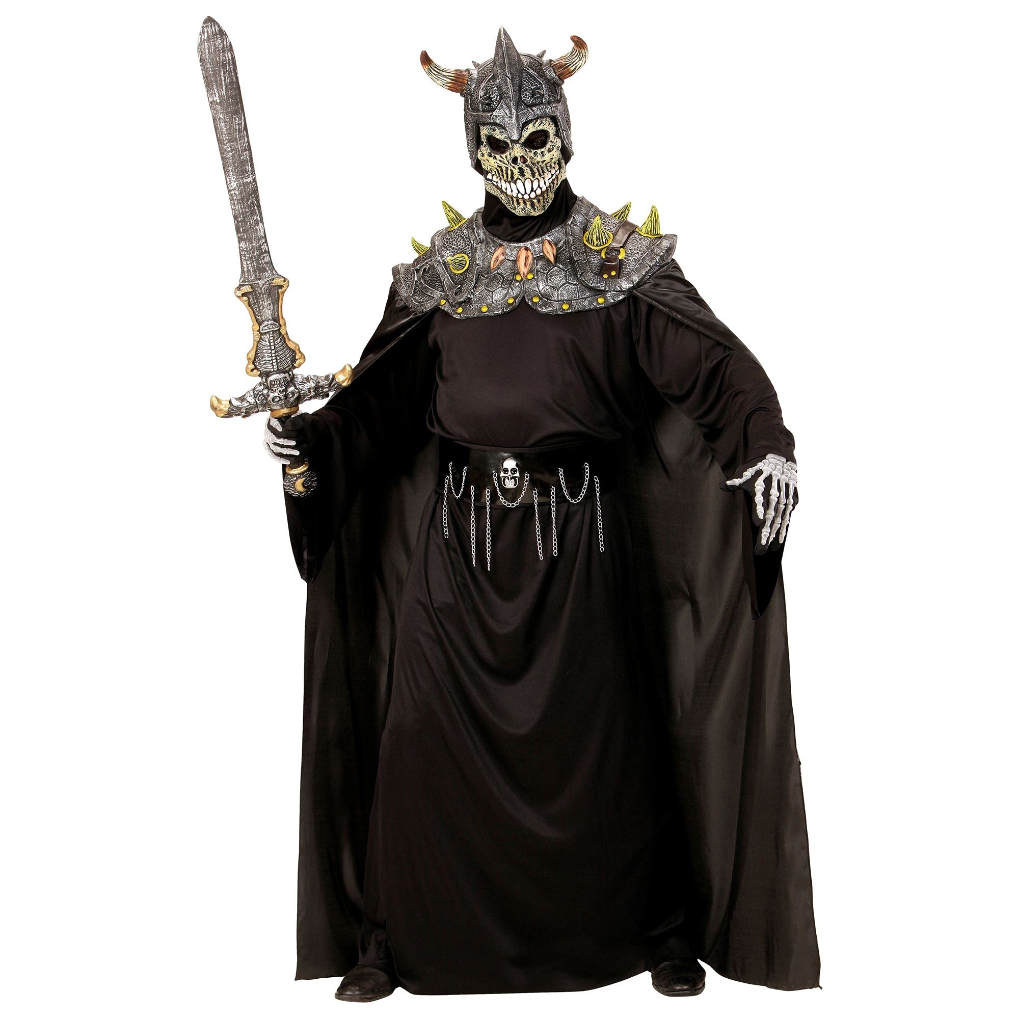 Widmann ? Skull Warrior Mask of Mens, vd-wdm05387, One Size