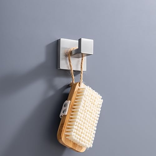 Miniatura 2 de Kit de accesorios de baño de 10 piezas, juego de acero inoxidable SUS304 con acabado cepillado, con 2 barras de toalla de 23.6, 2 anillos de toalla,