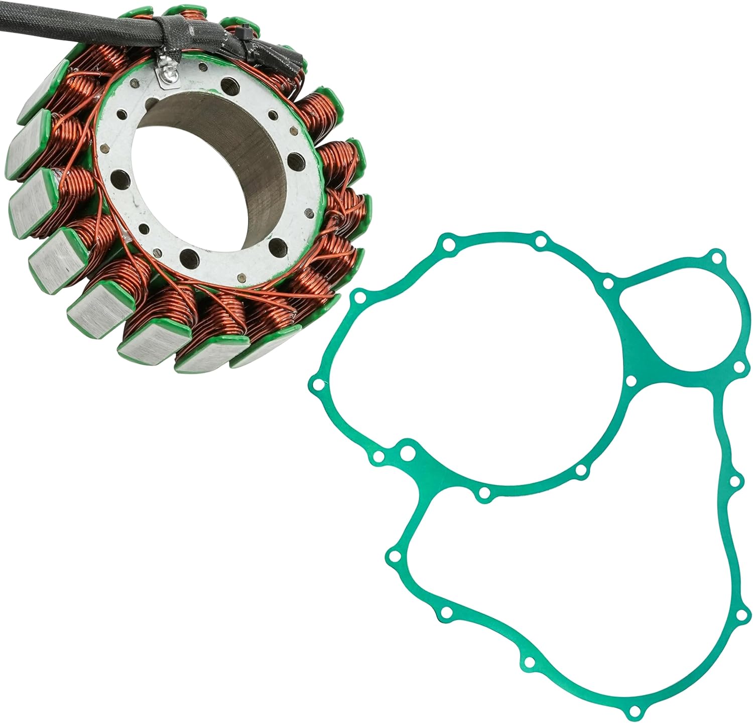 Caltric Stator and Gasket Compatible with Honda Gl1100 Gl 1100 Gl1100I Gl 1100I Goldwing Interstate 1980-1983