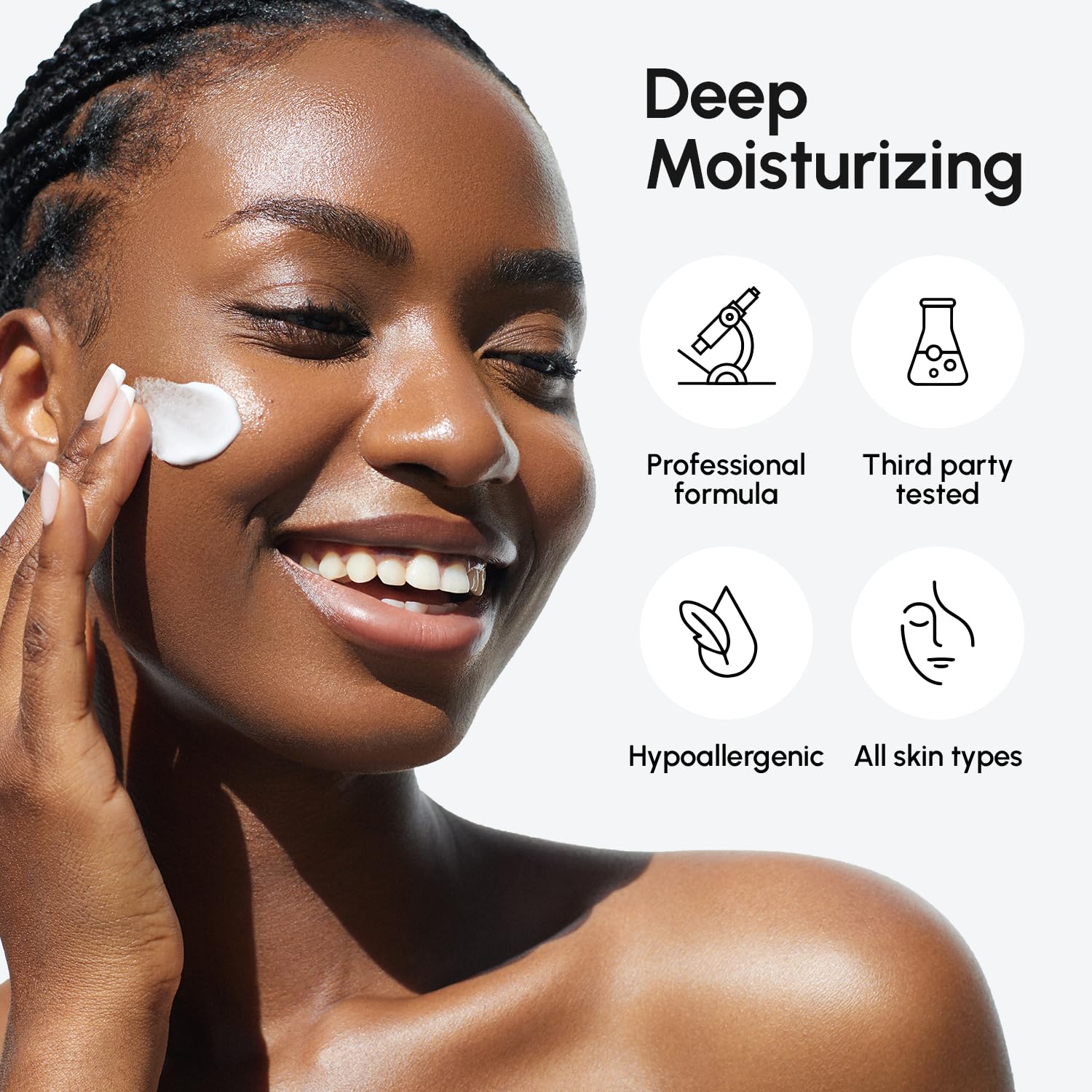 MAREE Face Moisturizer Retinol Cream for Face - Wrinkle Cream for Women - Anti Aging Face Cream - Facial Moisturizer with Collagen - Crema Hidratante Para la Cara for Skin Tightening(Face Cream 2 Pack)