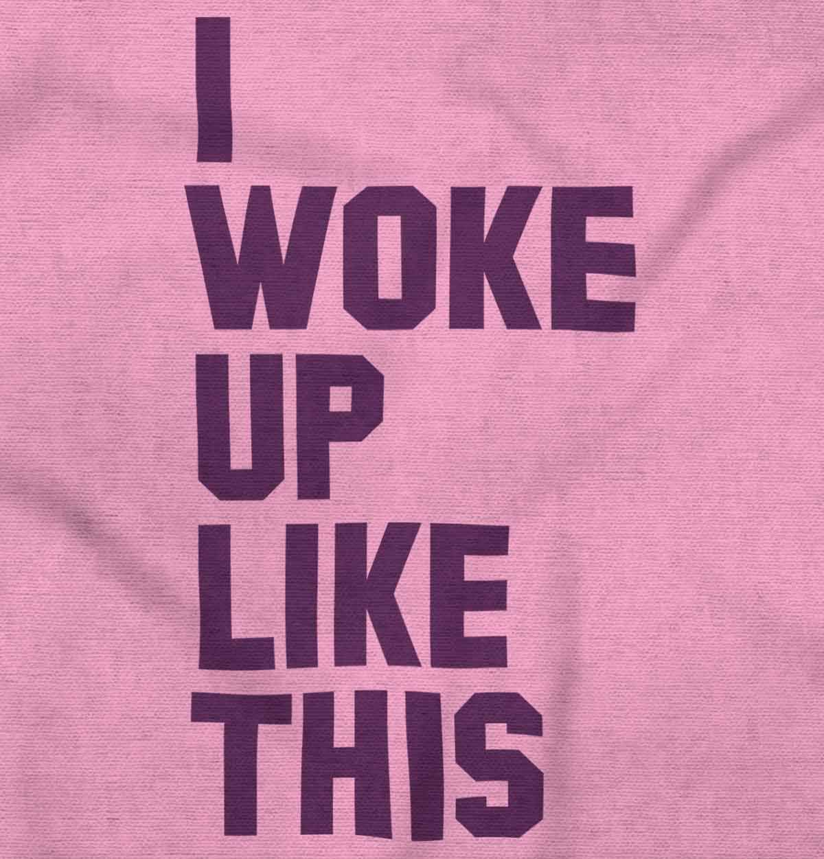 Brisco Brands I Woke Up Like This Sleepy Naptime Baby Romper Boys or Girls