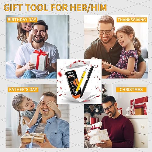 Miniatura 3 de Jasput Herramienta de regalo bolígrafo multiherramienta 6 en 1 con bolígrafo regla lápiz capacitivo nivel destornillador herramienta personalizada