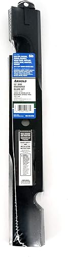 Miniatura 6 de Arnold 490-110-0158 - Juego de cuchillas para cortacésped y tractor de descarga lateral de 52 pulgadas