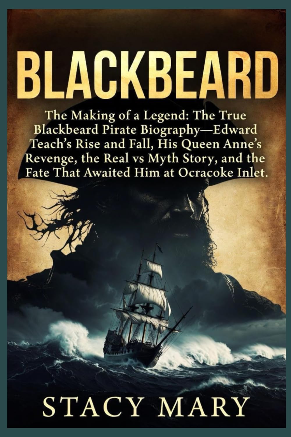 BLACKBEARD: The Making of a Legend: The True Blackbeard Pirate Biography—Edward Teach’s Rise and Fall, His Queen Anne’s Revenge, the Real vs Myth Story, and the Fate That Awaited Him at Ocracoke Inlet