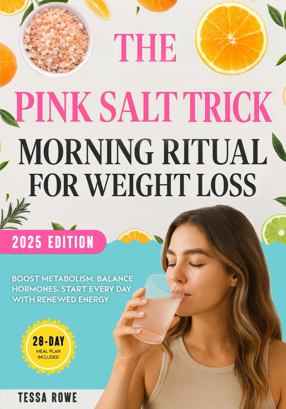 The Pink Salt Trick Morning Ritual for Weight Loss: A Complete 4-Week Guide to Burn Fat, Balance Hormones, Improve Digestion, Reduce Bloating, Boost Energy, and Reset Your Metabolism Naturally