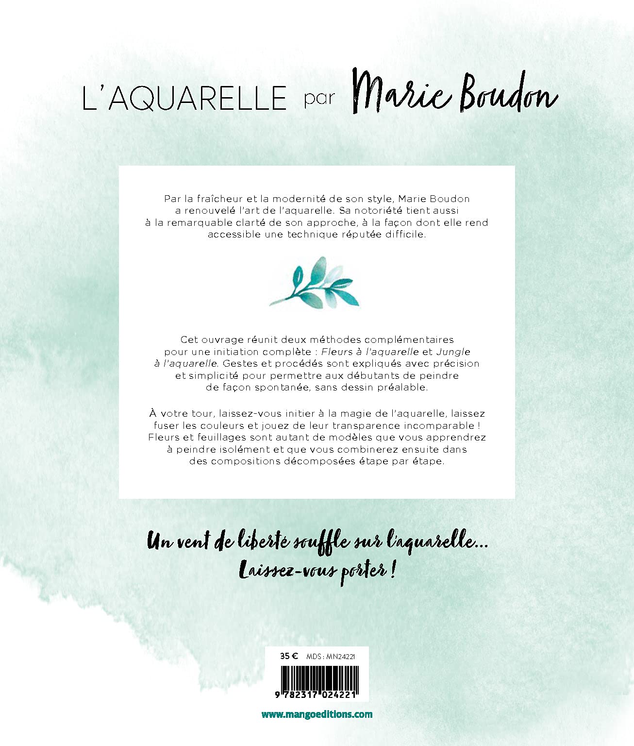 L'aquarelle par Marie Boudon