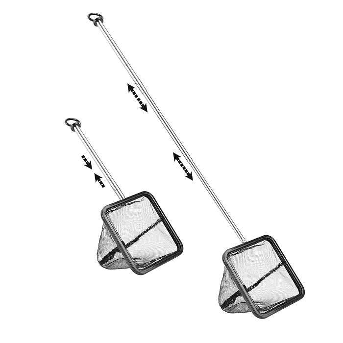 Buy Filhome 7cm Aquarium Fish Net with Extendable Stainless Steel Long