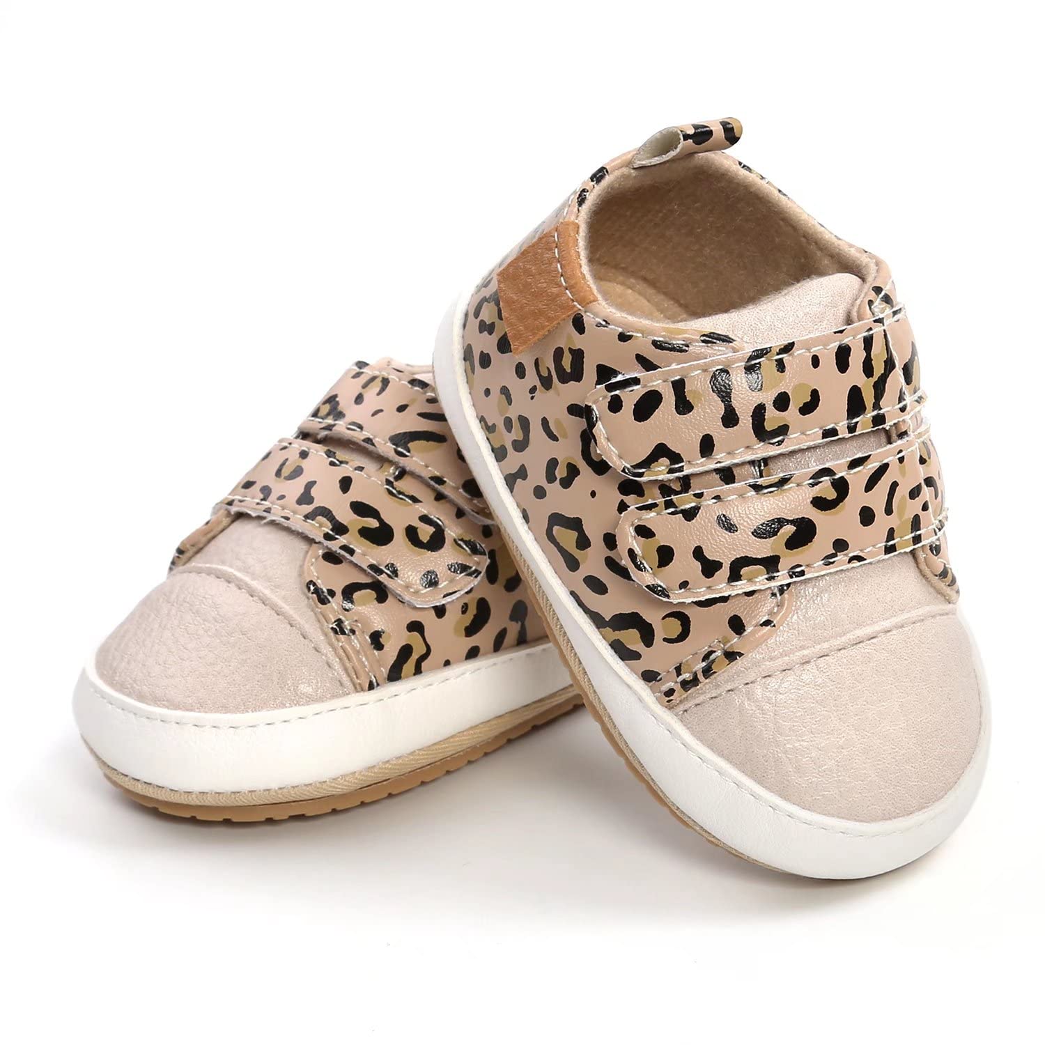 Buty dla chłopców i dziewczynek, antypoślizgowa gumowa podeszwa, wysokie trampki ze skóry PU, buty do pierwszego chodzenia, buty do łóżeczka dziecięcego, dla noworodka, mokasyny, płaskie buty