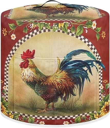 Miniatura 1 de Cubierta de olla a presión de gallo, a prueba de polvo y huellas dactilares, cubierta de protección para olla a presión redonda, olla arrocera para