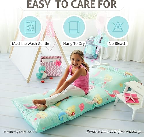 Miniatura 125 de Tumbona para niña. Fundas hechas de suave felpa de primera calidad. Perfecta para leer, mirar televisión, y fiestas de pijamas. Rosa Polka,Coches