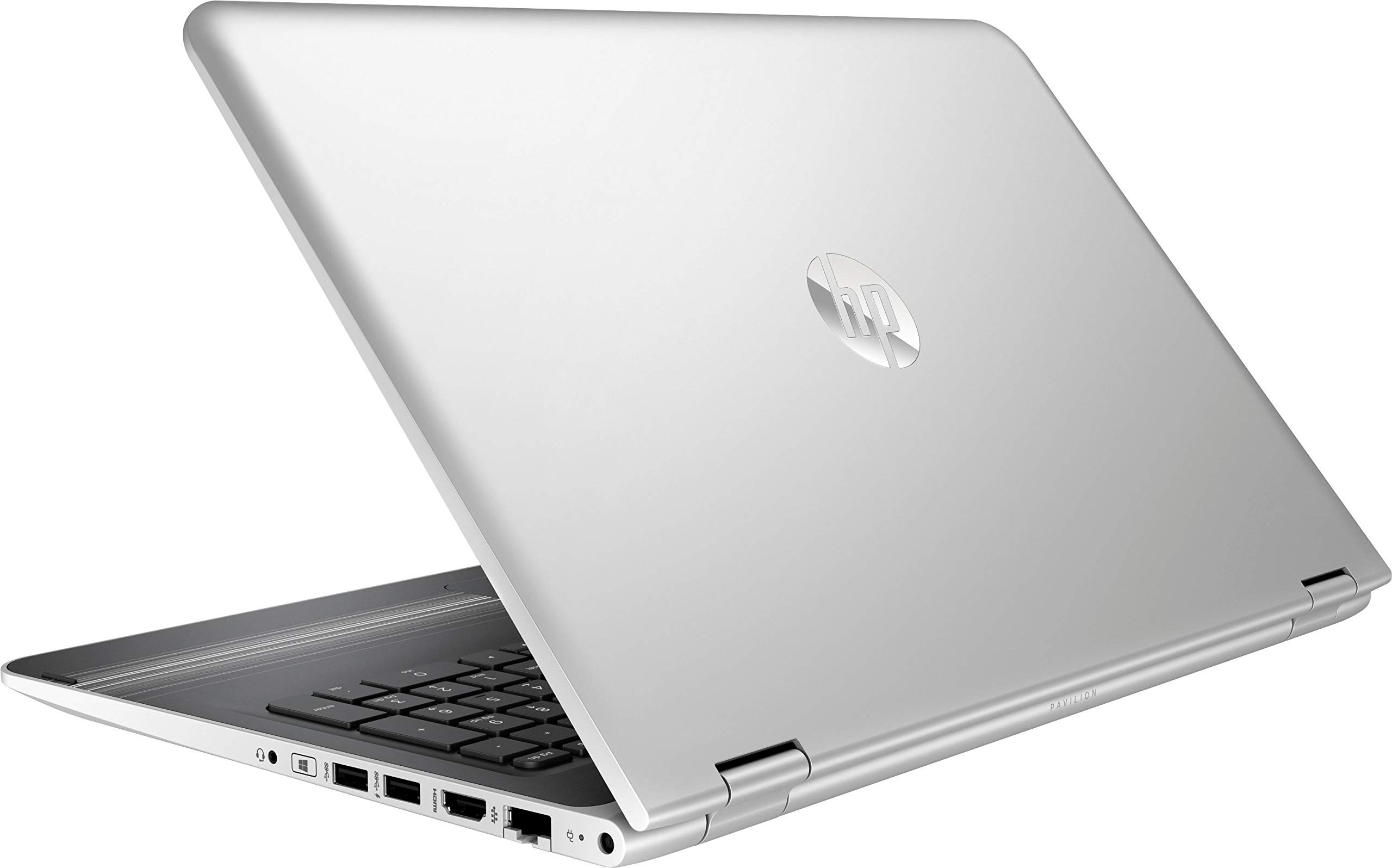 HP Pavilion 15-BK163 x360 Laptop, Core i3-7th Gen., 1TB HDD, 8GB