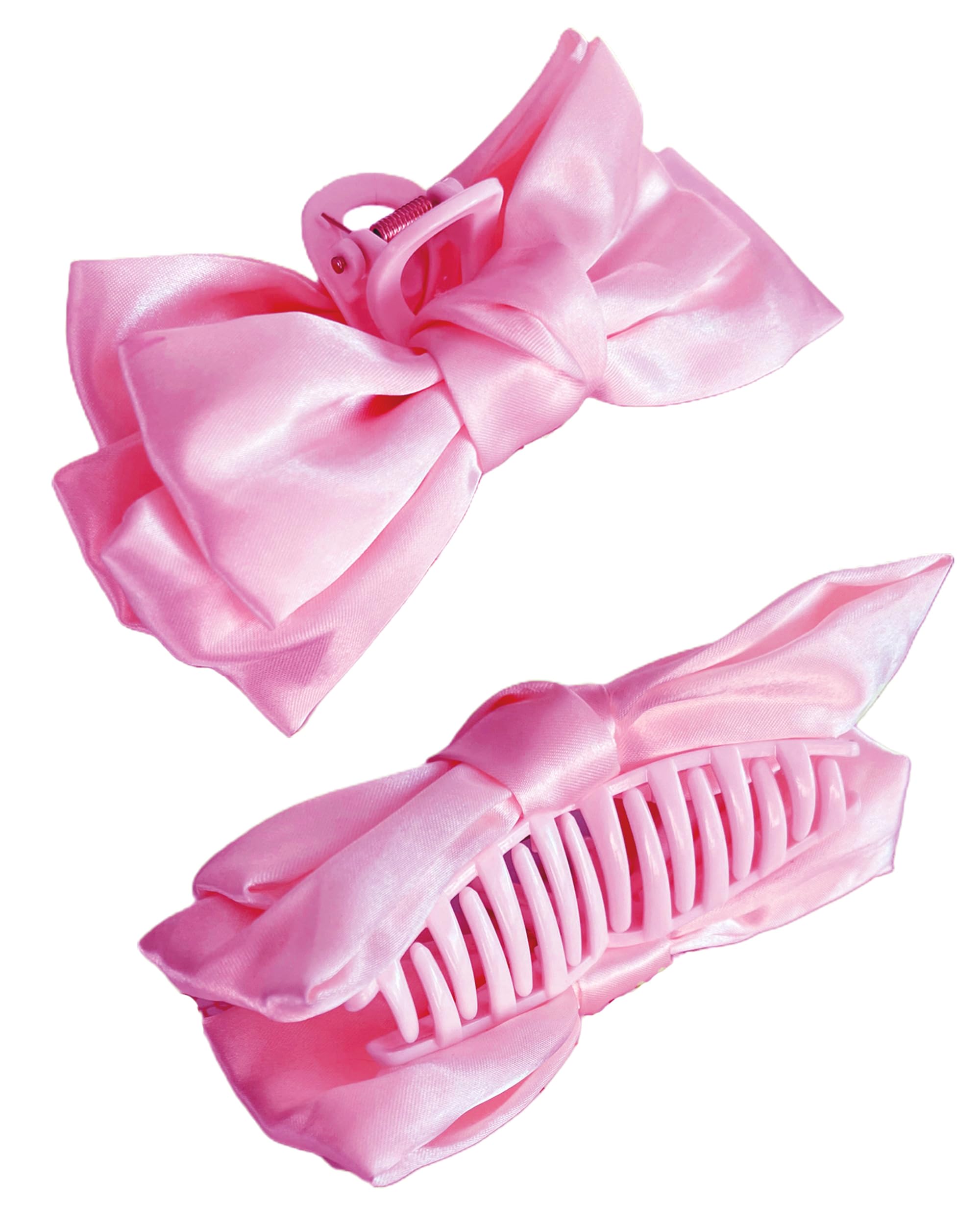 Amazon.com : juyght Big Bows Claw Clips for Women and Girls 