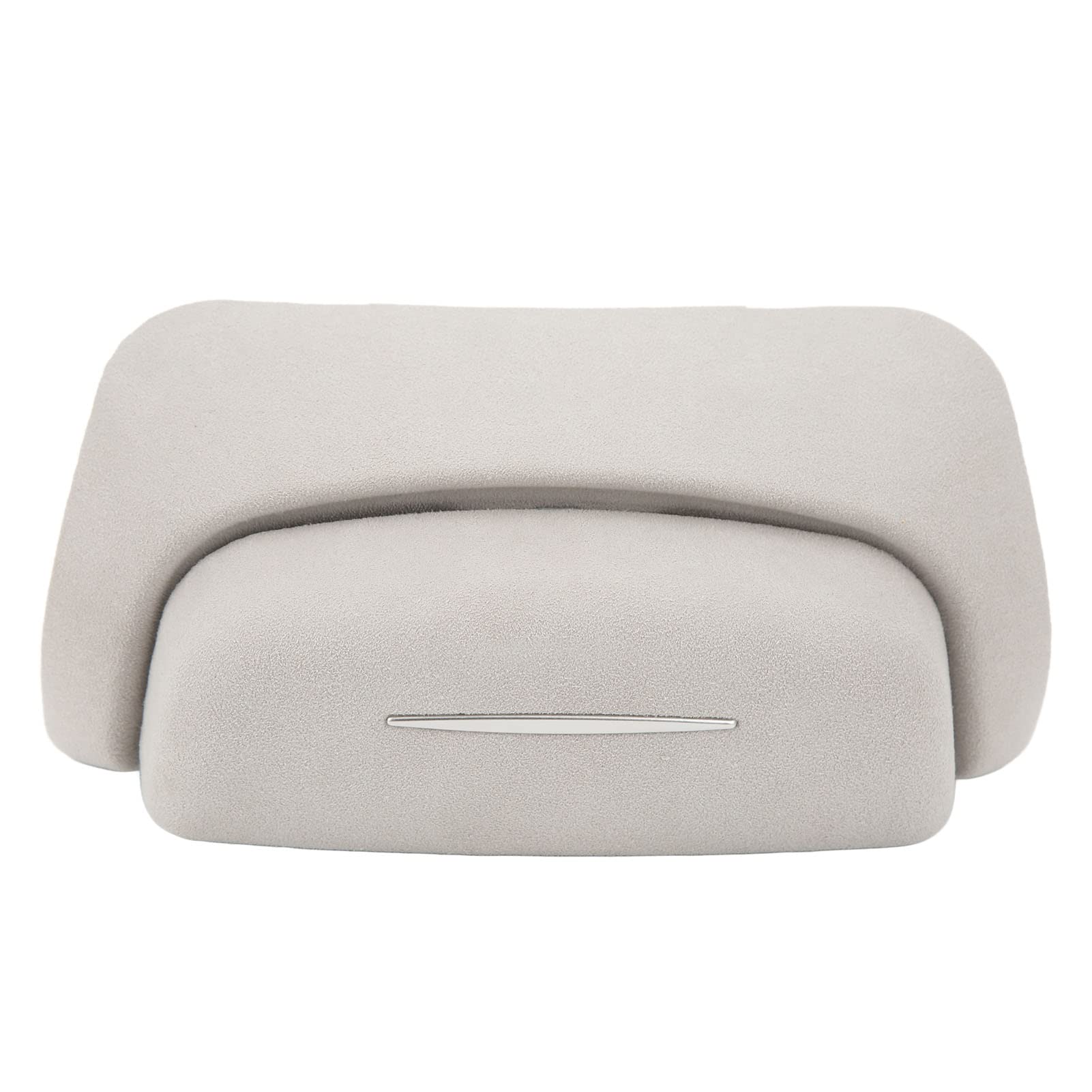 Drfeify Supporto per Occhiali da Sole per Auto ABS Supporto per Occhiali da Sole Interni per Auto Accesso con Una Mano Fibbia Clip nell'installazione Finitura Elettrolitica per Driver 2017 2023