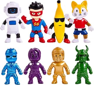 8Pcs Stumble Guys Toys, 2.6 inches Anime Figure Figures for Kids
