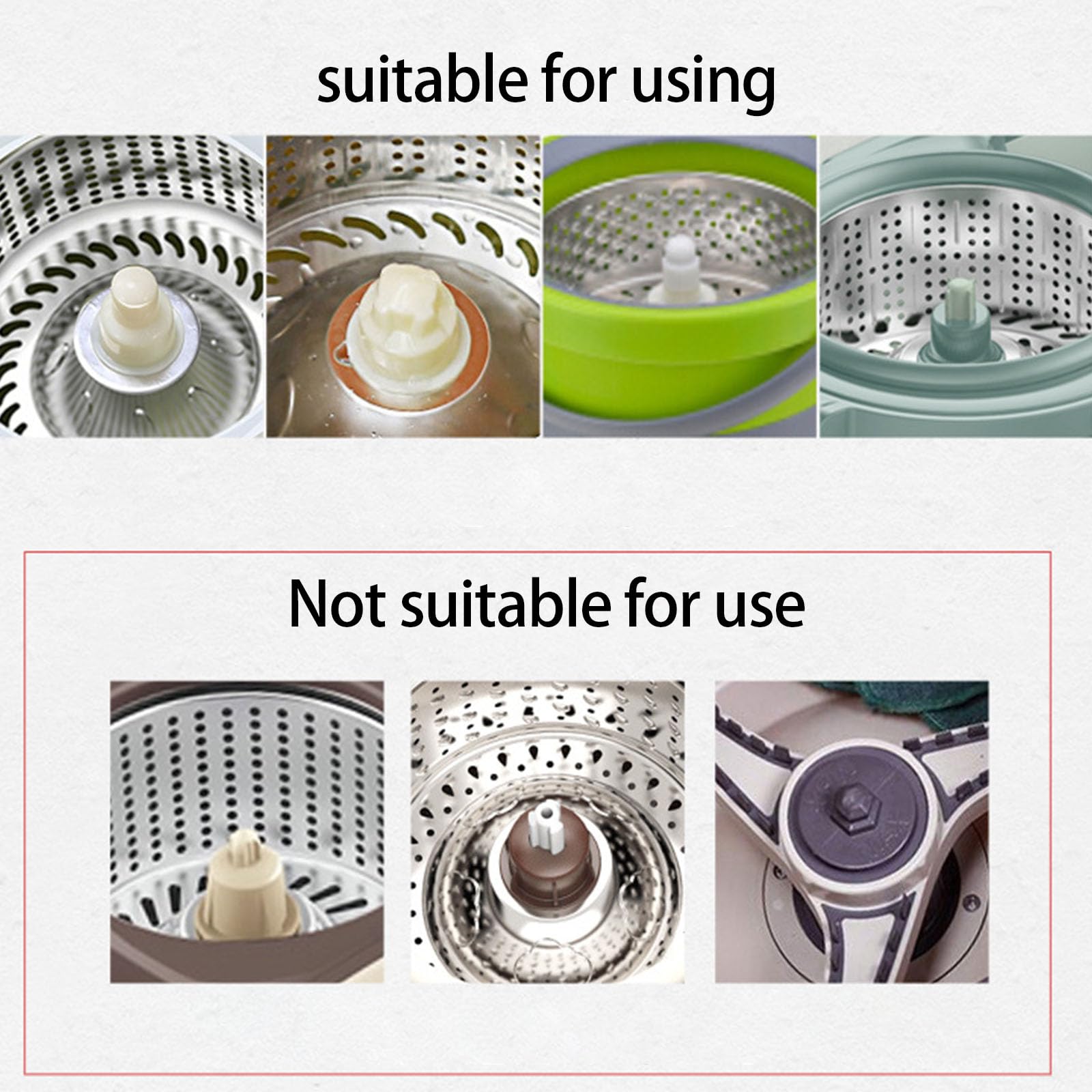 Balai à franges rotatif avec technologie de séchage centrifuge, mécanisme facile à presser, tampon de tête lavable, outil de nettoyage de la maison, action torsadée avec tête amovible