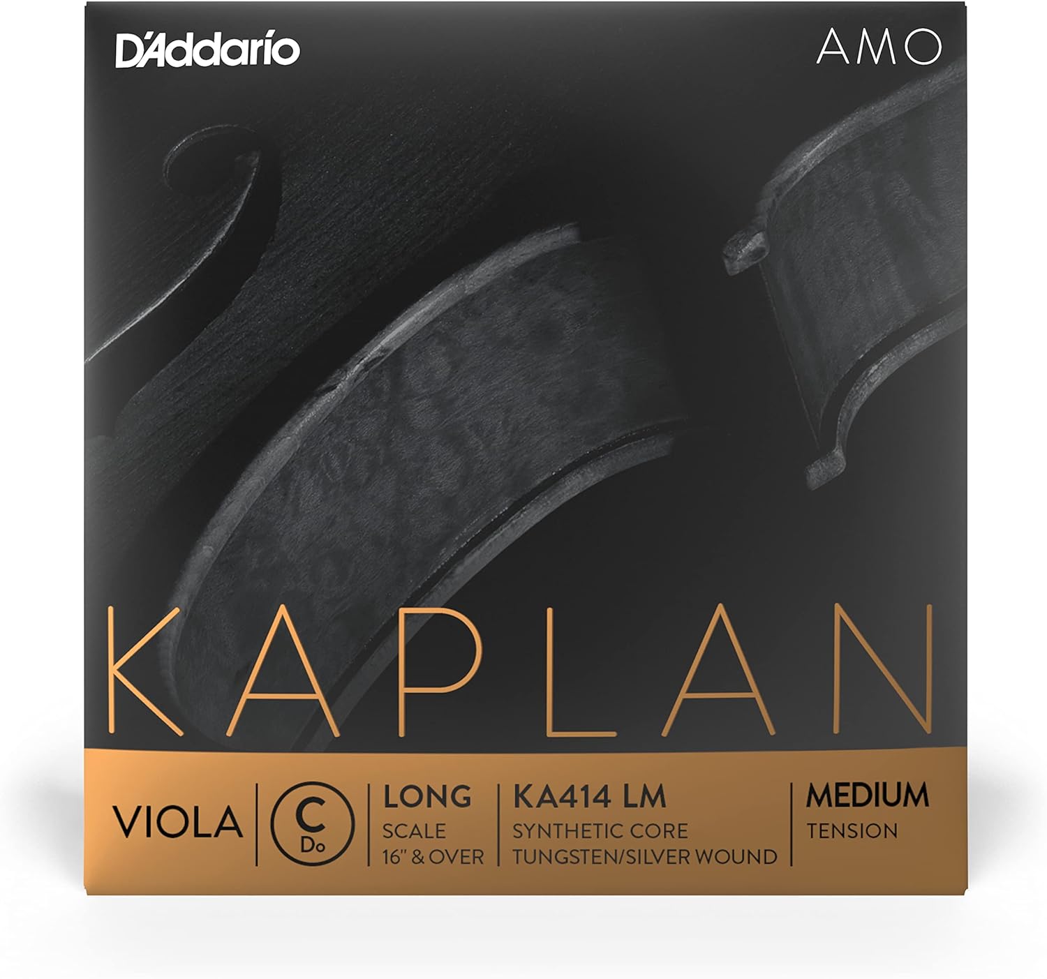 D'Addario Kaplan Amo Viola String Single C String KA414
