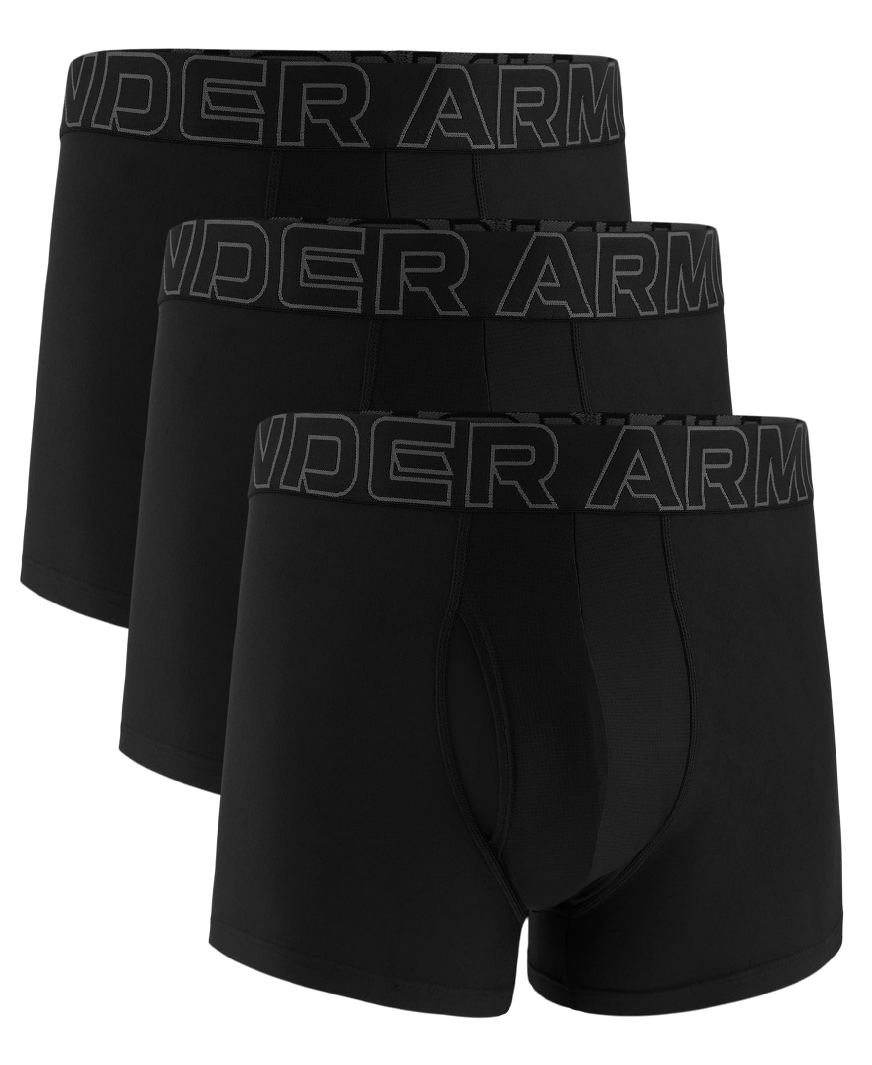 Under Armour Mens Multi-Pack Performance Tech Trunk Boxer Brief with 3 Inseam Ultra-Soft