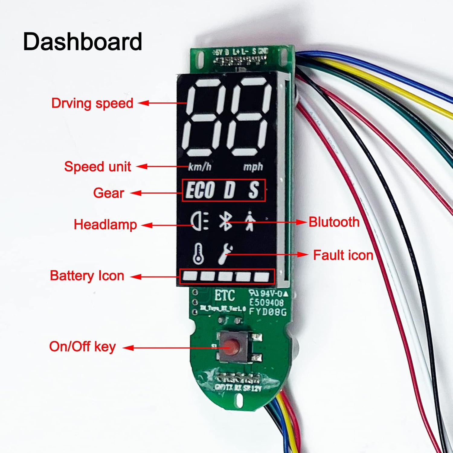 350W 36V 17A TUYA APP TUYA CONTROLLER SCOOTERS Hoverboard Bluetooth controller for maximum speed of 10 inches 40 km/h, black 5 71bIk 3K+3L. AC SL1500