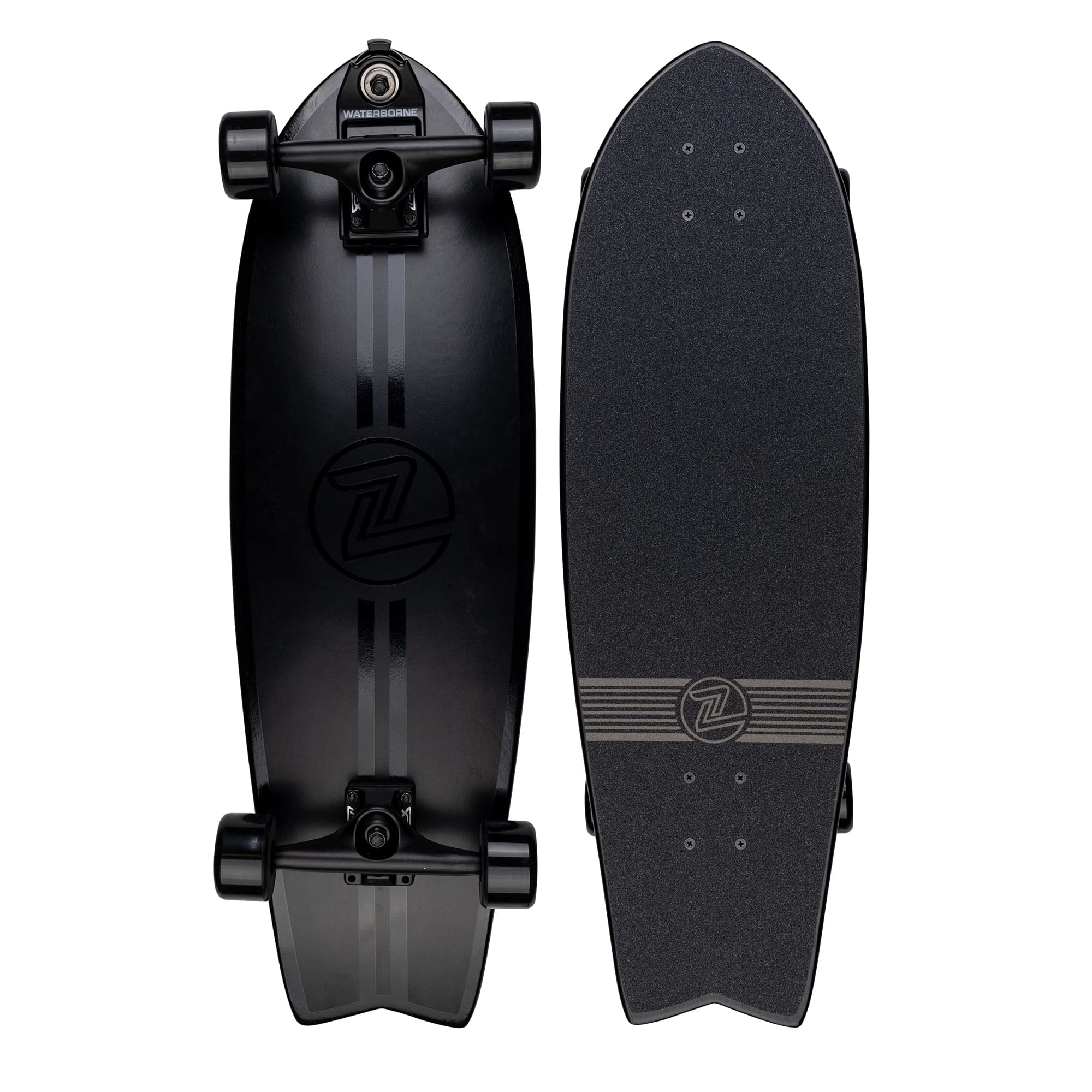 Z-Flex Skateboard - Shadow Lurker Surfskate Fish