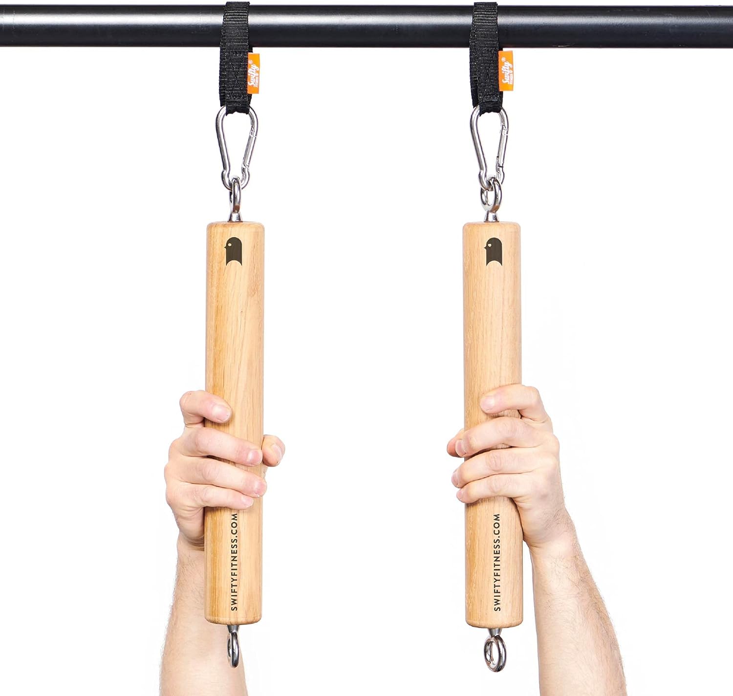 SwiftyFitness DoubleUps Tall Pair, Grip Training Grappling JiuJitsu