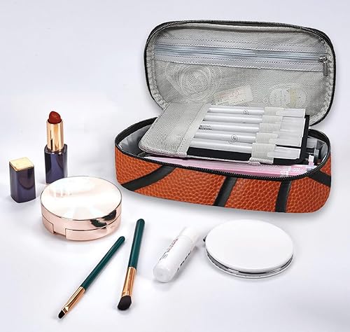 Miniatura 4 de Estuche para bolígrafo de baloncesto, papelería multifunción, bolsa de almacenamiento de gran capacidad con cremallera, regalos de cumpleaños, caja