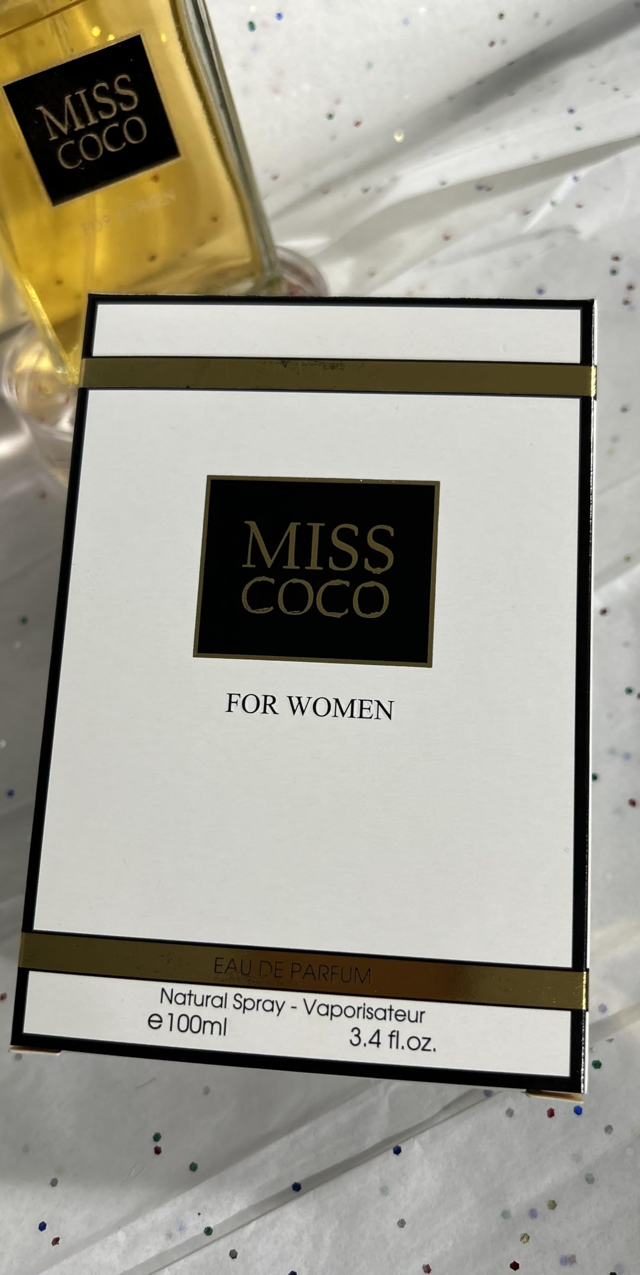 Amazon.com : Miss Coco Perfume 3.4 FL OZ Fragrance Splash Cologne