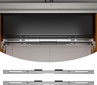 Undermount Sink Brackets Support Kit, Adjustable Heavy Duty Stainless Steel Undermount Sink Repair Braces for Kitchen & Bathroom Sinks 28–39.4 Inch (2 Pack)