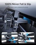 andobil 2026 Upgraded Phone Holder Car Vent, [Military Sturdy, Firmly Grip & Never Slip] Car Phone Holder Mount Universal 360° Vent Cell Phone Holder Car for iPhone 17 Pro Max 16/15/14/13/12/ Samsung