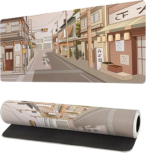 Miniatura 16 de Almohadilla de ratón para juegos Dazzling Galaxy 27.6x11.8 pulgadas, nebulosa azul y púrpura de la galaxia, universo espacial, gran mousepad con