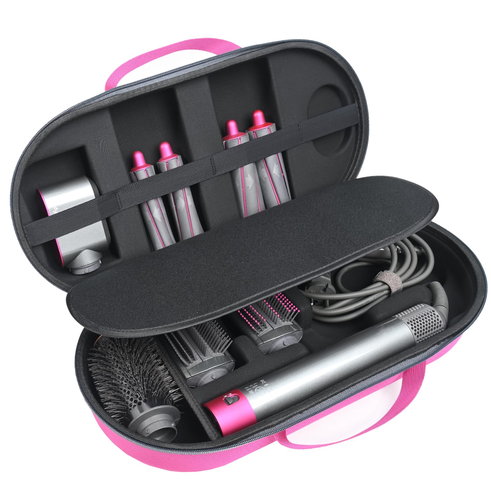 RLSOCO Etui do Dyson Airwrap i.d. Multi-Styler and Dryer Straight+Wavy HS08(Tylko Etui) - Różowy
