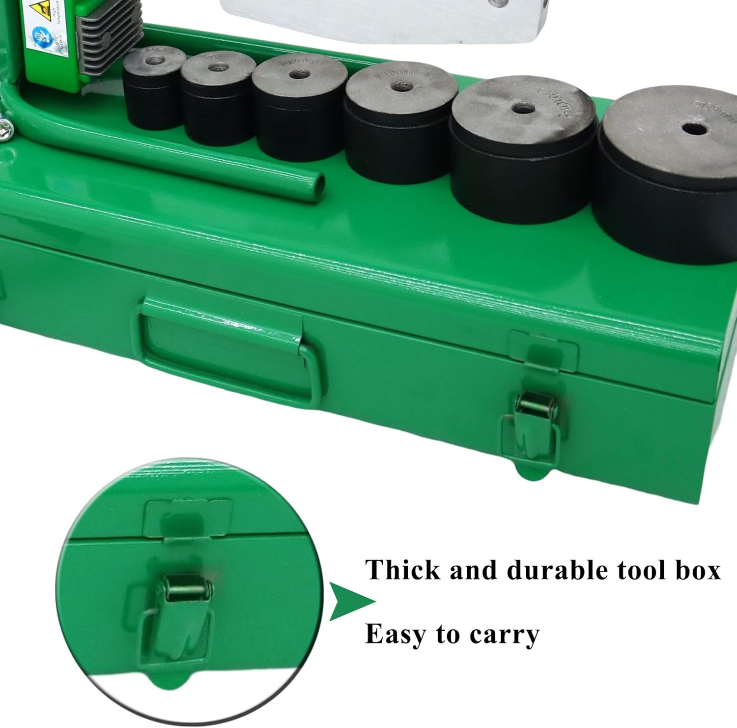 Pipe Welding Machine Plastic Water Pipe Welder Hot Melt Machine Pipe Welding Tool with Digital Readout 110V 800W Tube Pipe Welder Machine For PP/PP-R/PE/PP-C Pipe etc