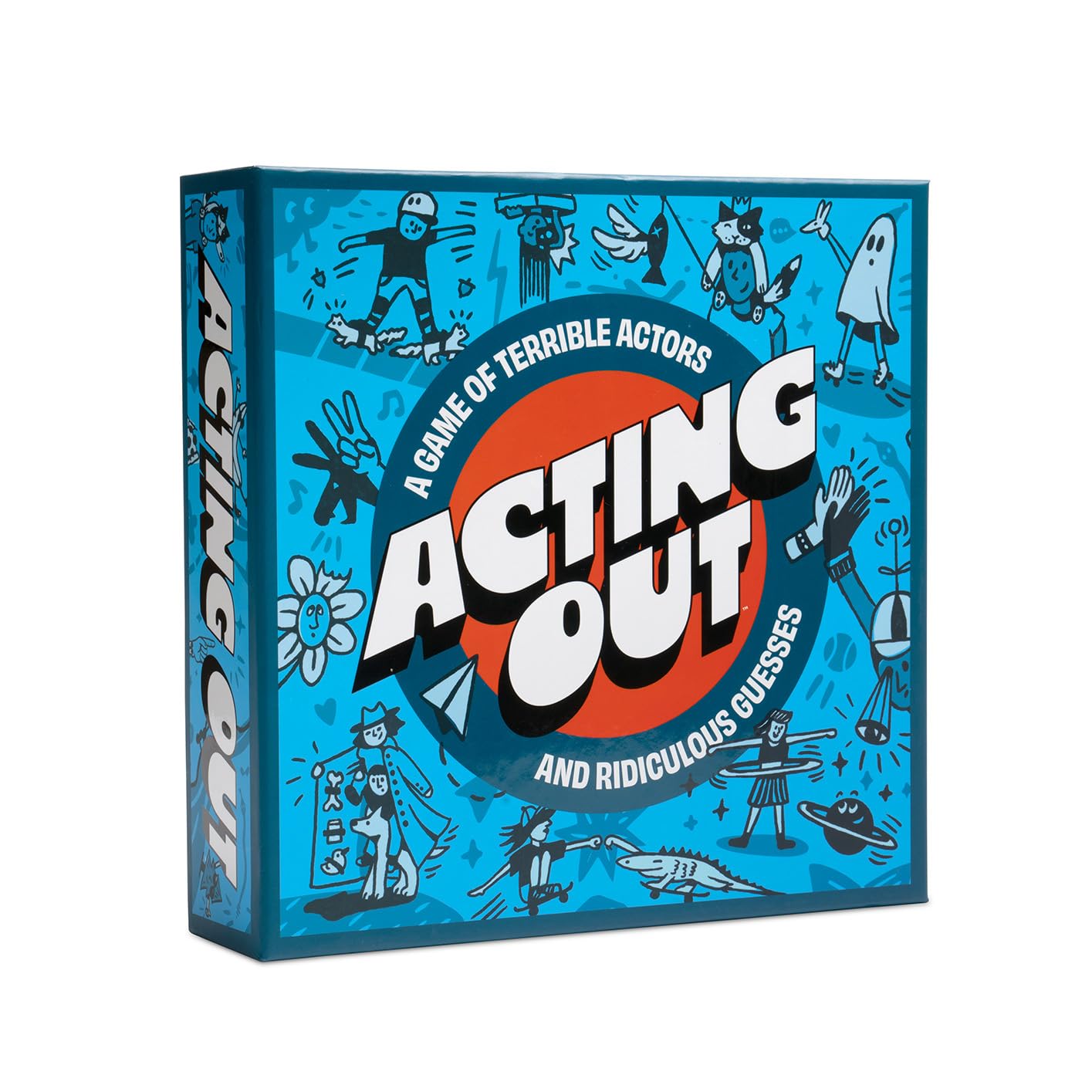 Acting Out [Fun Charades & Guessing Card Game For Kids, Tweens, And Adults | 200 Hilarious Card Prompts | Perfect For Family Game Night, Gifts, Reunions, Groups, Parties & More | Ages 12 And Up]