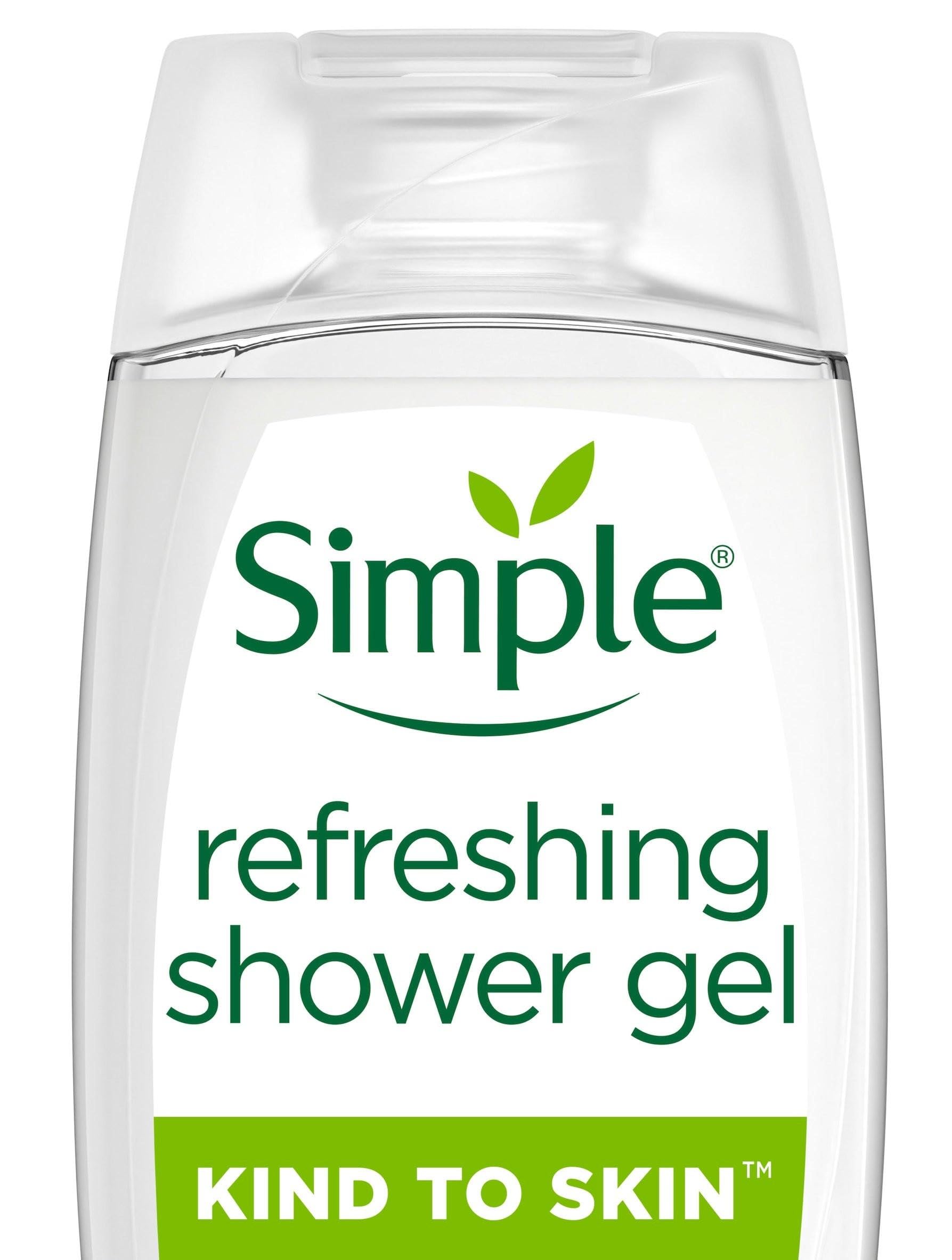Simple Kind to Skin Shower Gel Refreshing, 225 ml
