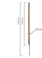 Vista 2 de Varilla de incienso grande de salvia de 12 horas, varillas de incienso para exteriores de larga duración (salvia/60 varillas)