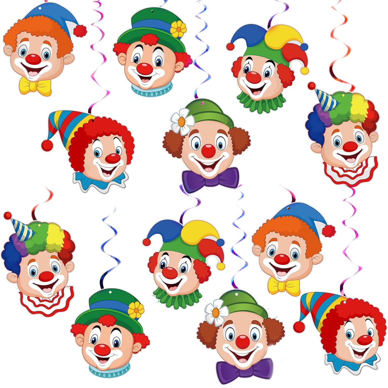 Art Clown 2 Pièces Décoration Carnaval Décoration De Clown Décoration Nez De Clown