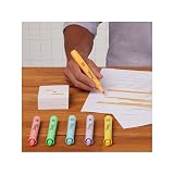 Sharpie® Tank-Style Highlighters, Chisel Tip, Mild Pastel Barrels, Mild Pastel Inks, Pack Of 6 Highlighters – view 2