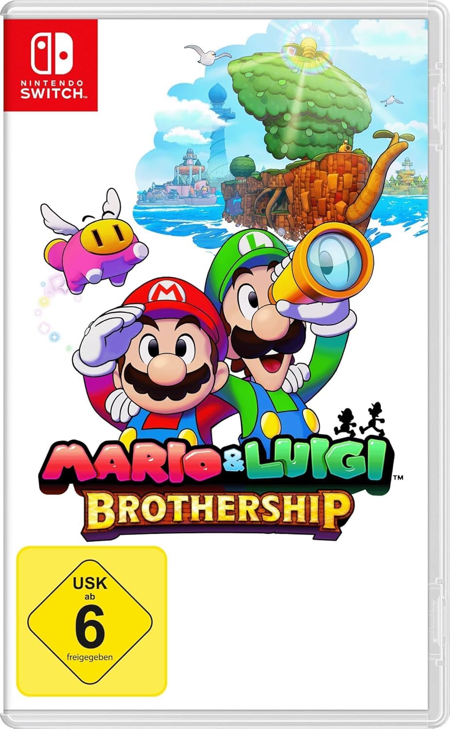 Nintendo Switch OLED-Modell Weiß Mario & Luigi Brothership