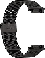 Vista 5 de TenCloud Correas compatibles con Amazfit T-Rex 2 Correa de reloj de liberación rápida, impermeable, correa de repuesto de acero inoxidable ajustable