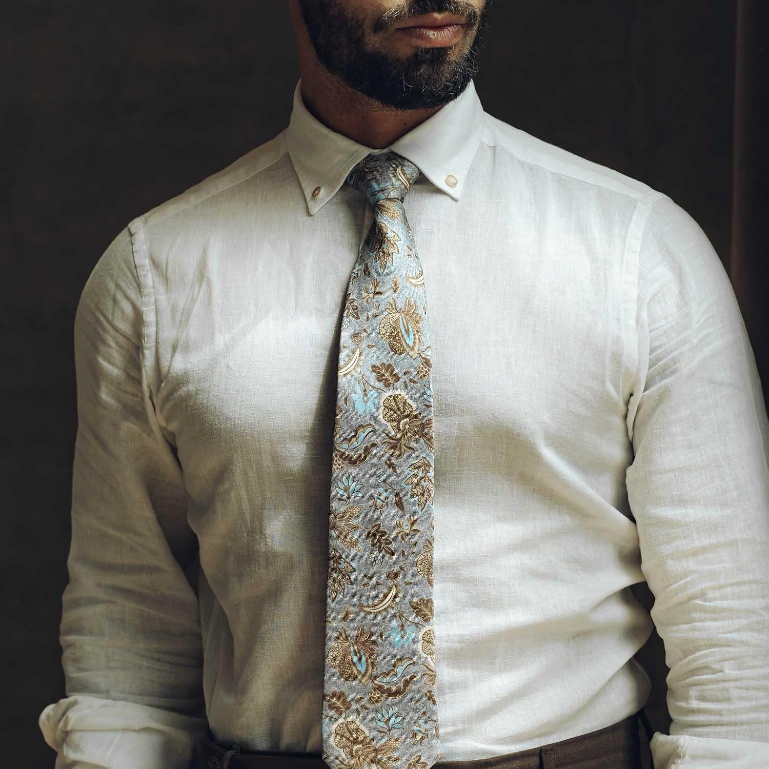 Elizabetta Men's Italian Silk Ties - Handmade Printed Neckties - Made in Italy