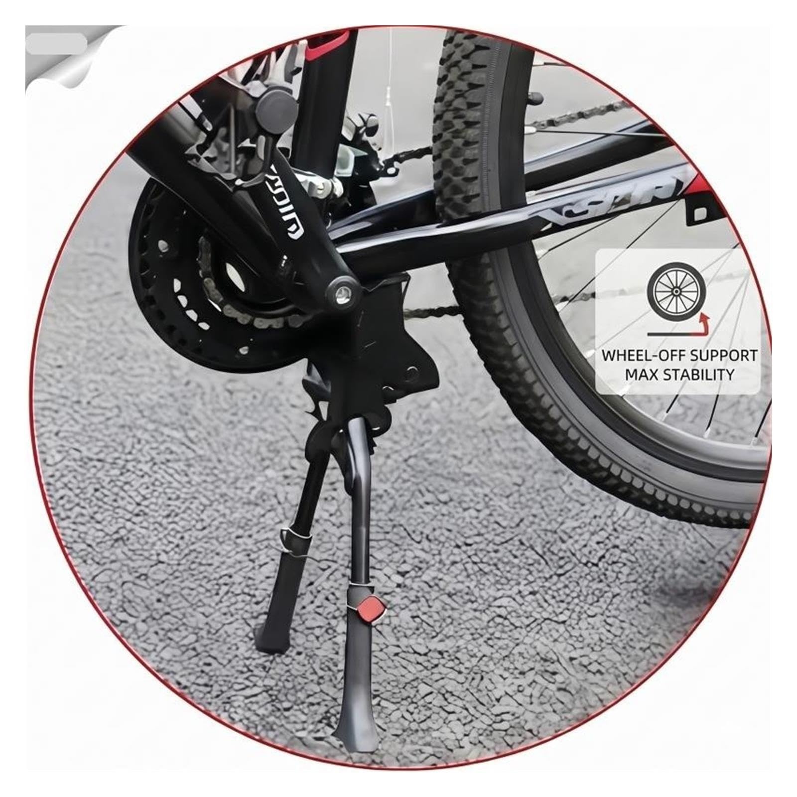 1 Soporte Ajustable for Bicicleta en Forma de U.