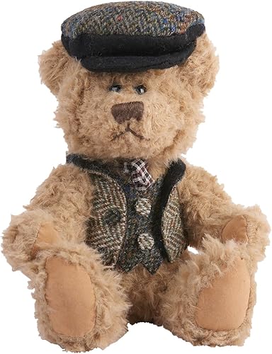 ART & ARTIFACT Oso de peluche Harris Tweed