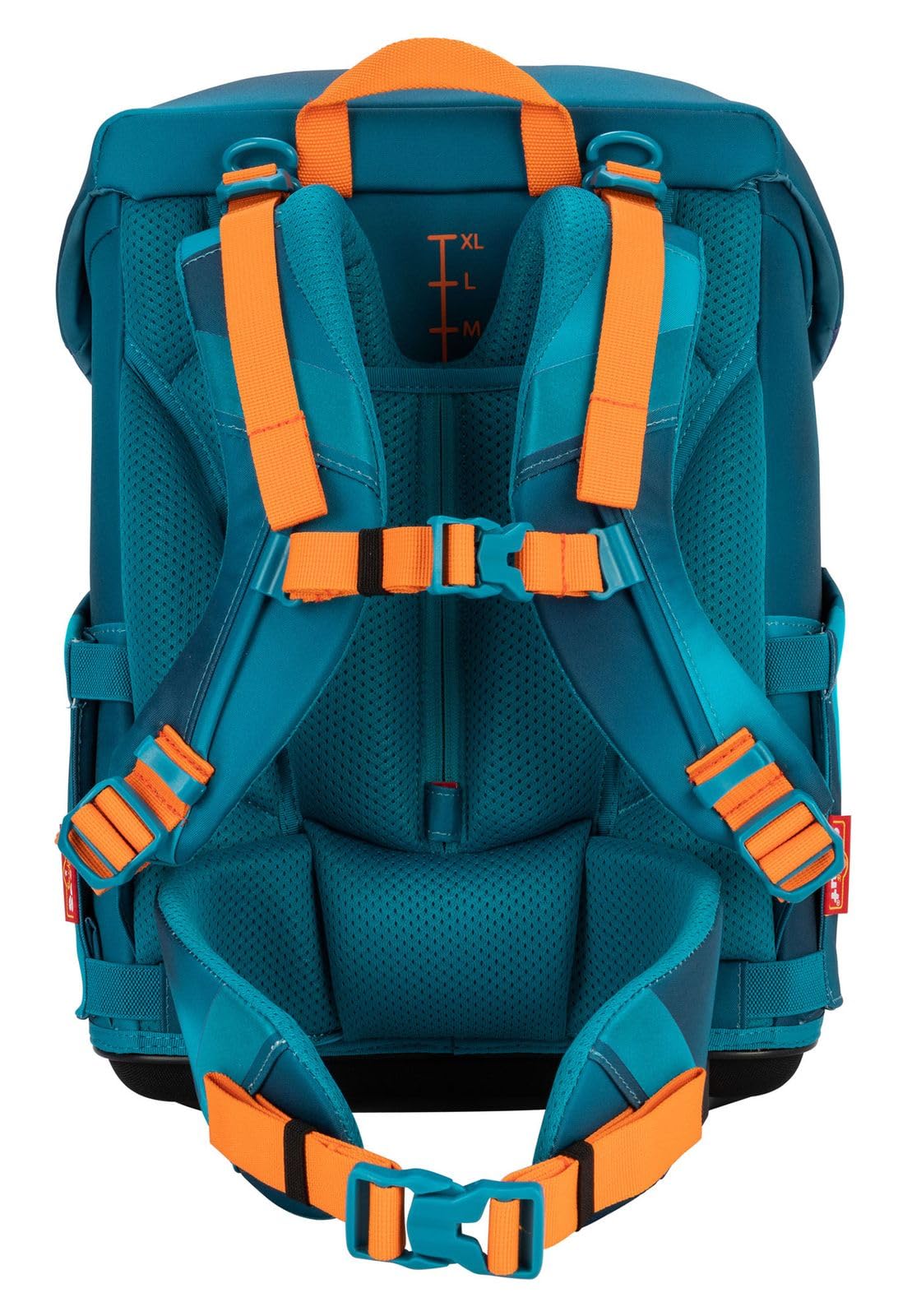 SCOUT Schulranzen Superflash Sunny II Set 4-teilig Seadragon blau