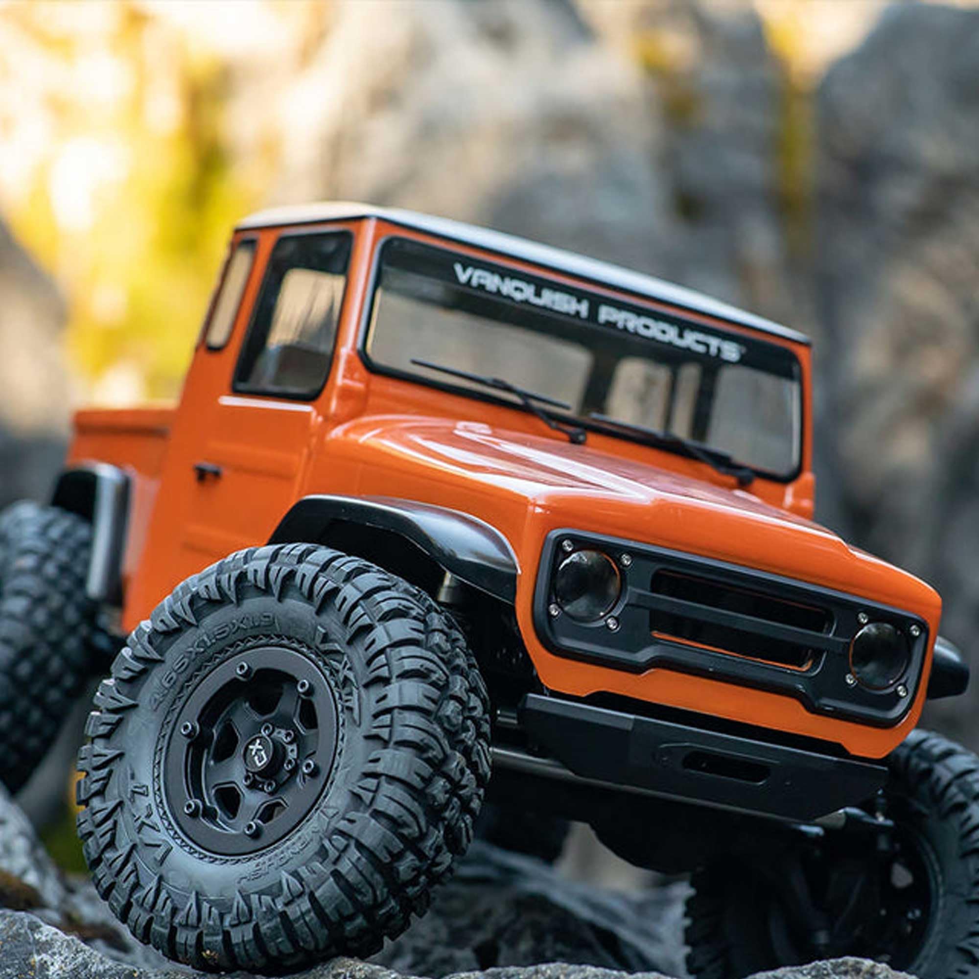 Vanquish 10133 Phoenix Complete Body Set with Vrd1 Rear Cage Clear Uncut