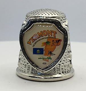 Vermont State Collectible Souvenir Thimble